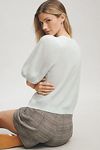 Thumbnail View 2: Maeve Puff-Sleeve Cashmere Cardigan Sweater