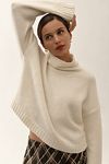 Thumbnail View 1: The Lennon Wide-Sleeve Turtleneck Sweater by Pilcro