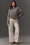 Thumbnail View 4: Pilcro Cropped Crew-Neck Oversized Sweater