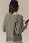 Thumbnail View 2: Pilcro Merino Wool Scoop-Neck Sweater