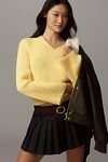 Thumbnail View 2: By Anthropologie Bell-Sleeve V-Neck Sweater