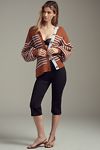 Thumbnail View 3: Maeve Blouson Sleeve Crew-Neck Cardigan Sweater