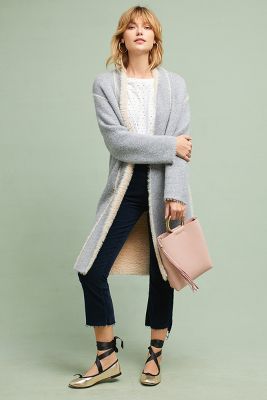 anthropologie long cardigan