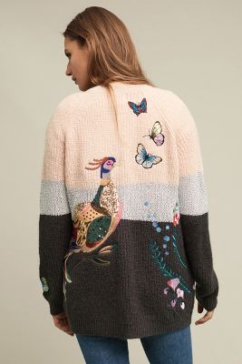 anthropologie crane cardigan