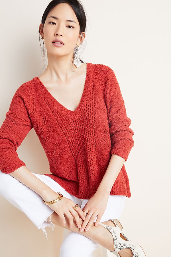 Slide View: 1: Shaina Fleece Pullover