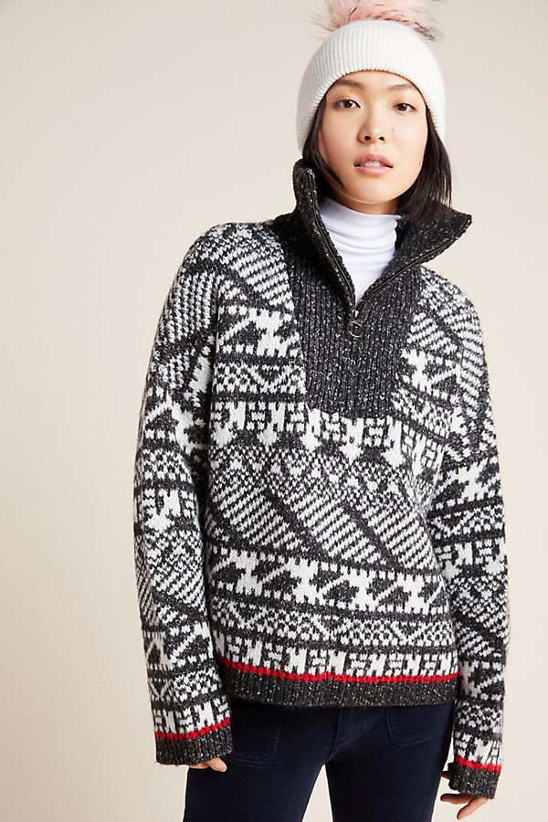 Slide View: 1: Rafela Half-Zip Pullover