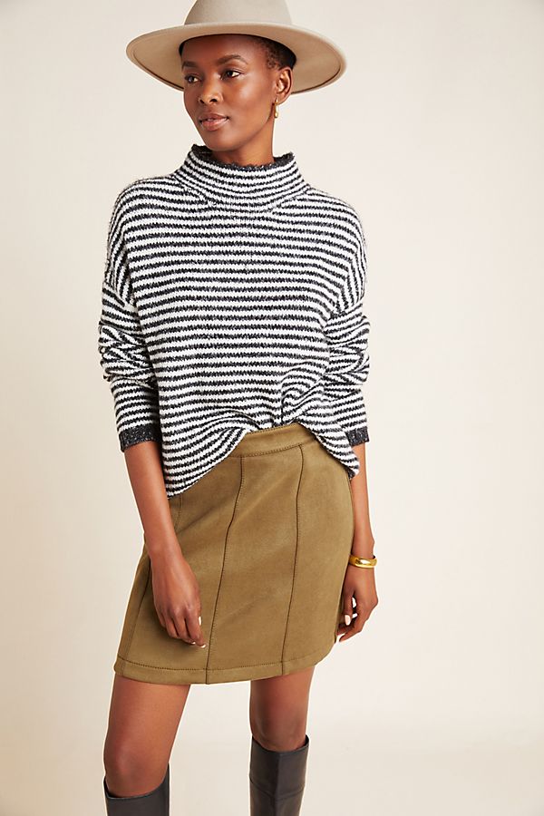 Slide View: 1: Linnea Mock Neck Sweater