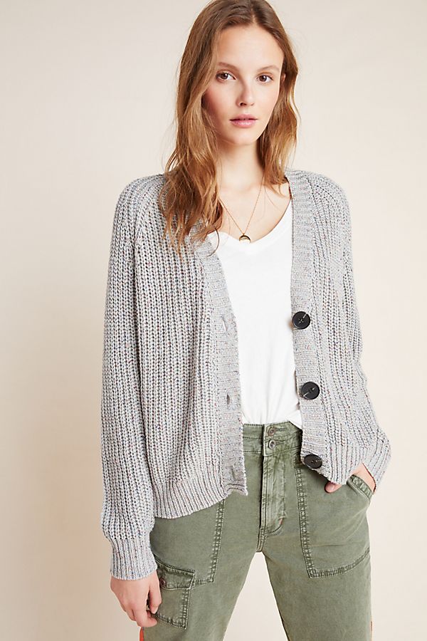 Slide View: 1: Vienna Speckled Cardigan