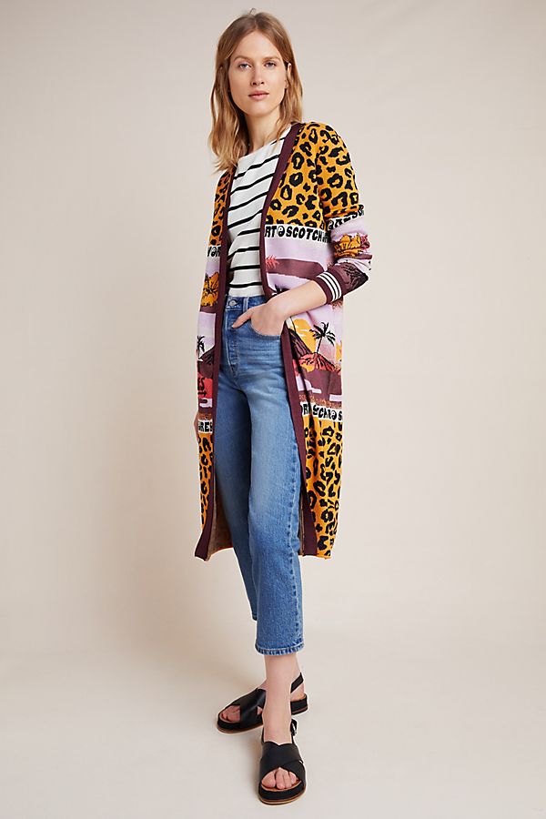 Slide View: 1: Scotch & Soda Avie Longline Cardigan
