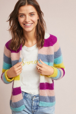 striped cardigan uk