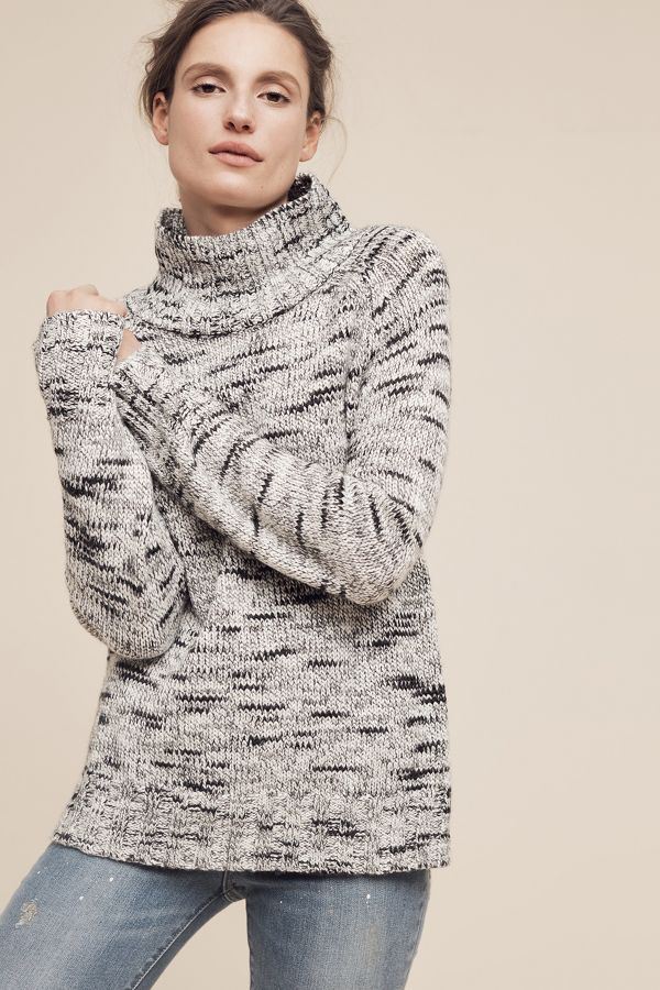 Gerarda Speckled Turtleneck | Anthropologie