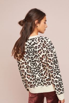 mother leopard sweatshirt