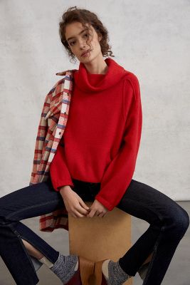 anthropologie field flower sweater