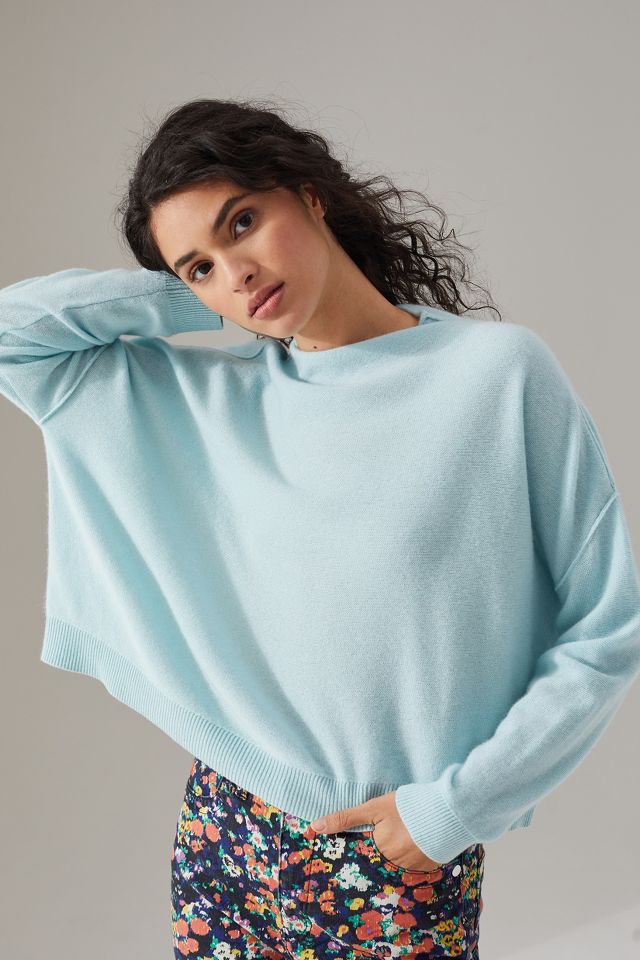 Alani Cashmere Mock Neck Sweater Anthropologie 1709