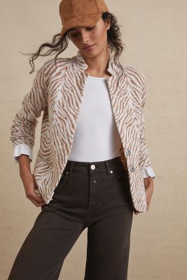 anthropologie sweater blazer