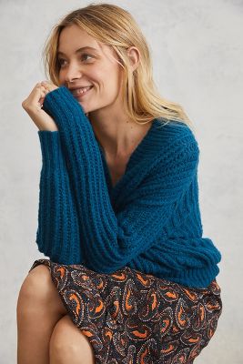 large knit jumper