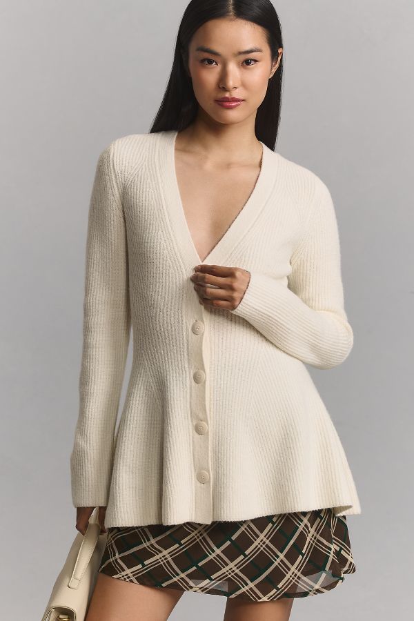 Slide View: 1: Maeve Hourglass Cardigan Sweater