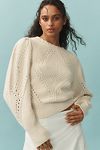 Thumbnail View 1: By Anthropologie Scalloped Collar Jumper