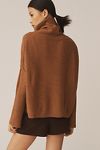 Thumbnail View 2: Pilcro Cashmere Wide-Sleeve Scrunched Turtleneck Sweater