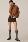 Thumbnail View 1: Pilcro Cashmere Wide-Sleeve Scrunched Turtleneck Sweater