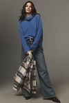 Thumbnail View 4: Pilcro Cashmere Wide-Sleeve Scrunched Turtleneck Sweater