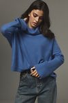 Thumbnail View 1: Pilcro Cashmere Wide-Sleeve Scrunched Turtleneck Sweater