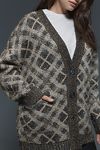 Thumbnail View 7: Maeve Sparkle V-Neck Cardigan Sweater