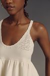 Thumbnail View 2: By Anthropologie Scalloped Babydoll Pointelle Sweater Tank