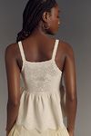 Thumbnail View 3: By Anthropologie Scalloped Babydoll Pointelle Sweater Tank