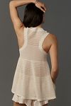 Thumbnail View 2: Maeve Open-Knit Scallop-Edge Babydoll Sweater Tank