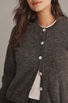 Thumbnail View 9: By Anthropologie Crew-Neck Cardigan Sweater