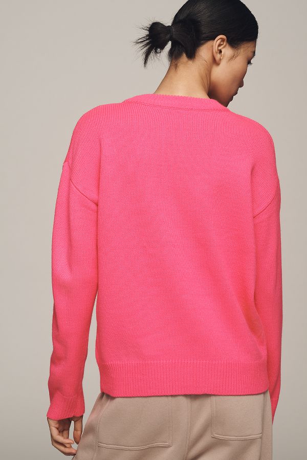 Slide View: 2: English Factory Weekend Graphic Crew-Neck Sweater