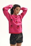 Thumbnail View 1: English Factory Strawberry Crew-Neck Sweater