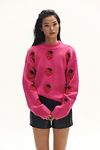 Thumbnail View 2: English Factory Strawberry Crew-Neck Sweater