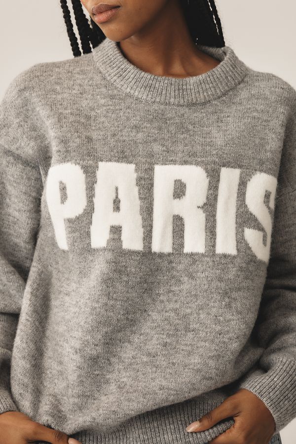 Slide View: 2: English Factory Paris Sweater