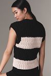 Thumbnail View 2: English Factory Striped Chunky Sweater Vest