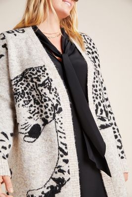 lucerne leopard cardigan