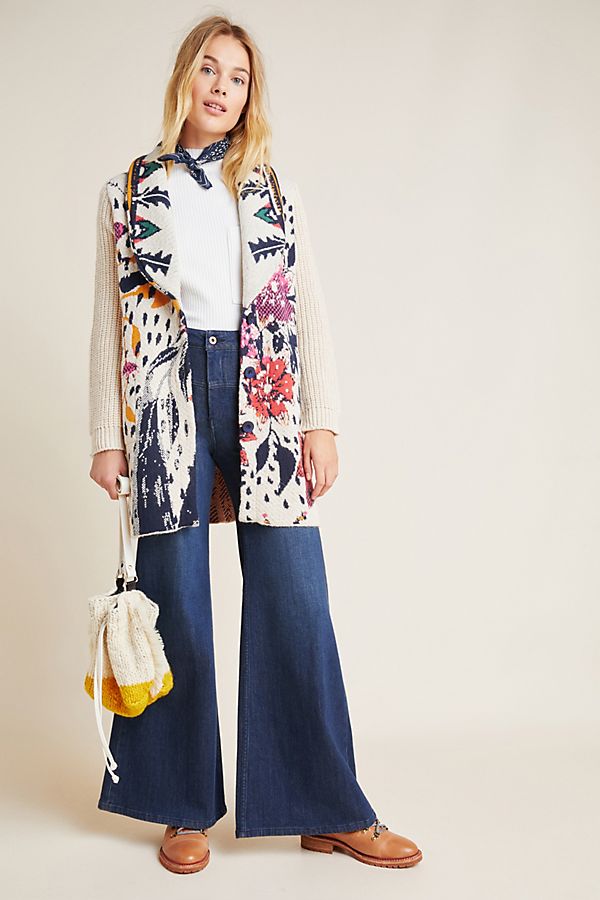 Slide View: 1: Maritza Floral Coat
