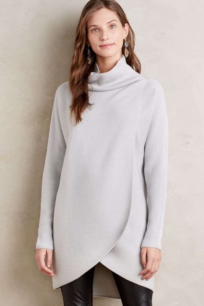 Cross-Front Cocoon Tunic | Anthropologie