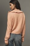 Thumbnail View 2: The Ainsley Ruffle-Collar Cardigan Sweater by Self Contrast