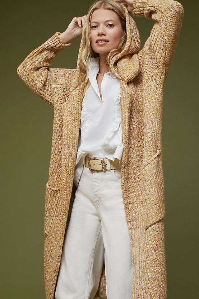 anthropologie.com | Pilcro Hooded Duster Cardigan