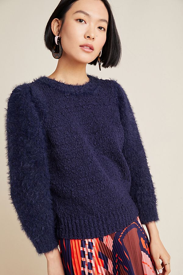 Slide View: 1: Valerie Eyelash Sweater