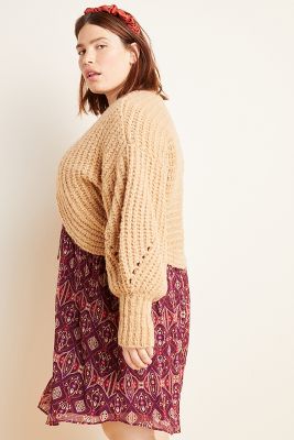rae cropped cardigan