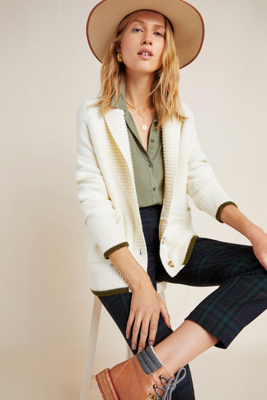 anthropologie evergreen cardigan