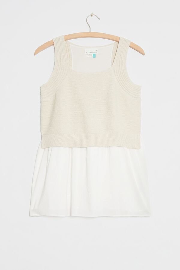 Jenna Knit Babydoll Tank | Anthropologie UK