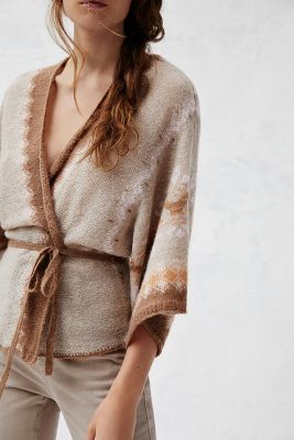 kimono wrap sweater