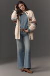 Thumbnail View 4: Maeve High-Collar Mixed-Stitch Cardigan Sweater