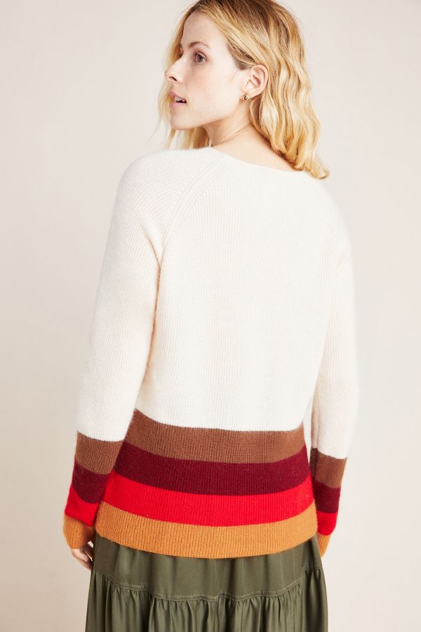Carter Striped Pullover | Anthropologie