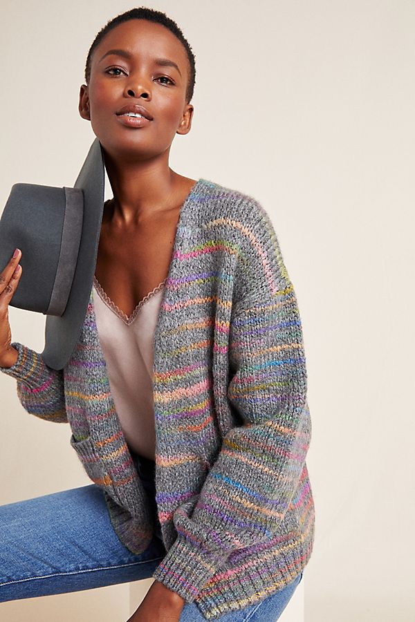 Slide View: 1: Malia Rainbow Cardigan