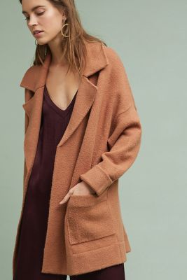 anthropologie moth sweater coat